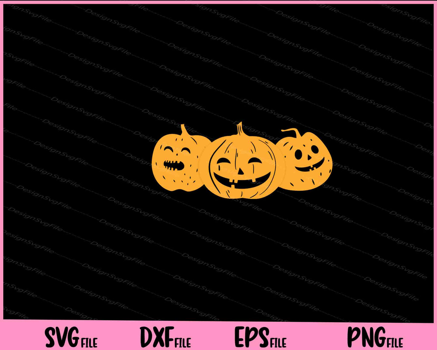 Halloween Treat Pumpkin Svg Cutting Printable Files  - Premium Cutting Files in SVG, PNG & EPS Formats - Premium SVG Cutting Files for Crafts