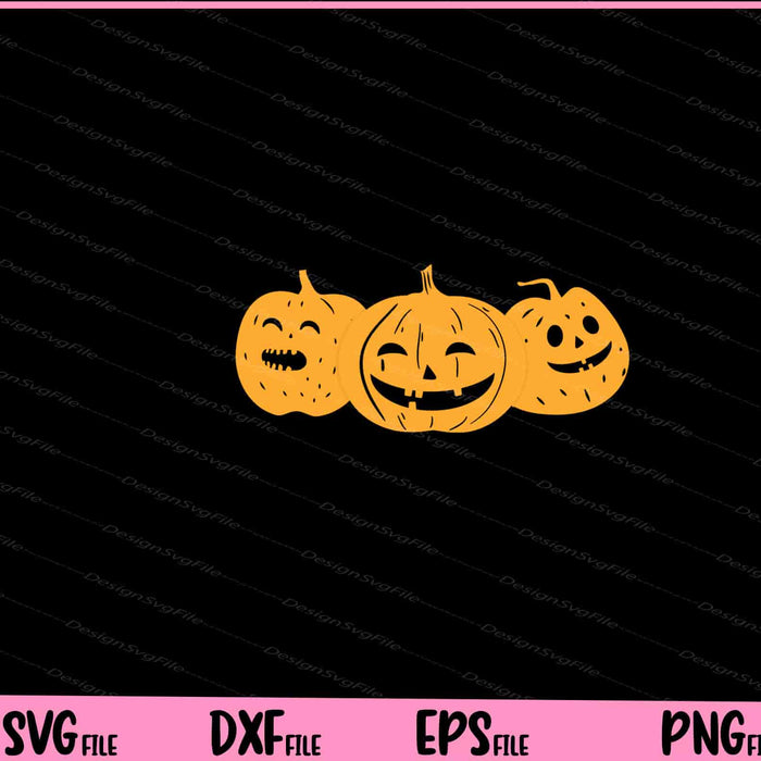 Halloween Treat Pumpkin Svg Cutting Printable Files  - Premium Cutting Files in SVG, PNG & EPS Formats - Premium SVG Cutting Files for Crafts