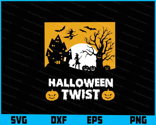 Halloween Twist Vintage Svg Dxf Png For Silhouette, Cut Files  - Premium Cutting Files in SVG, PNG & EPS Formats - Premium SVG Cutting Files for Crafts