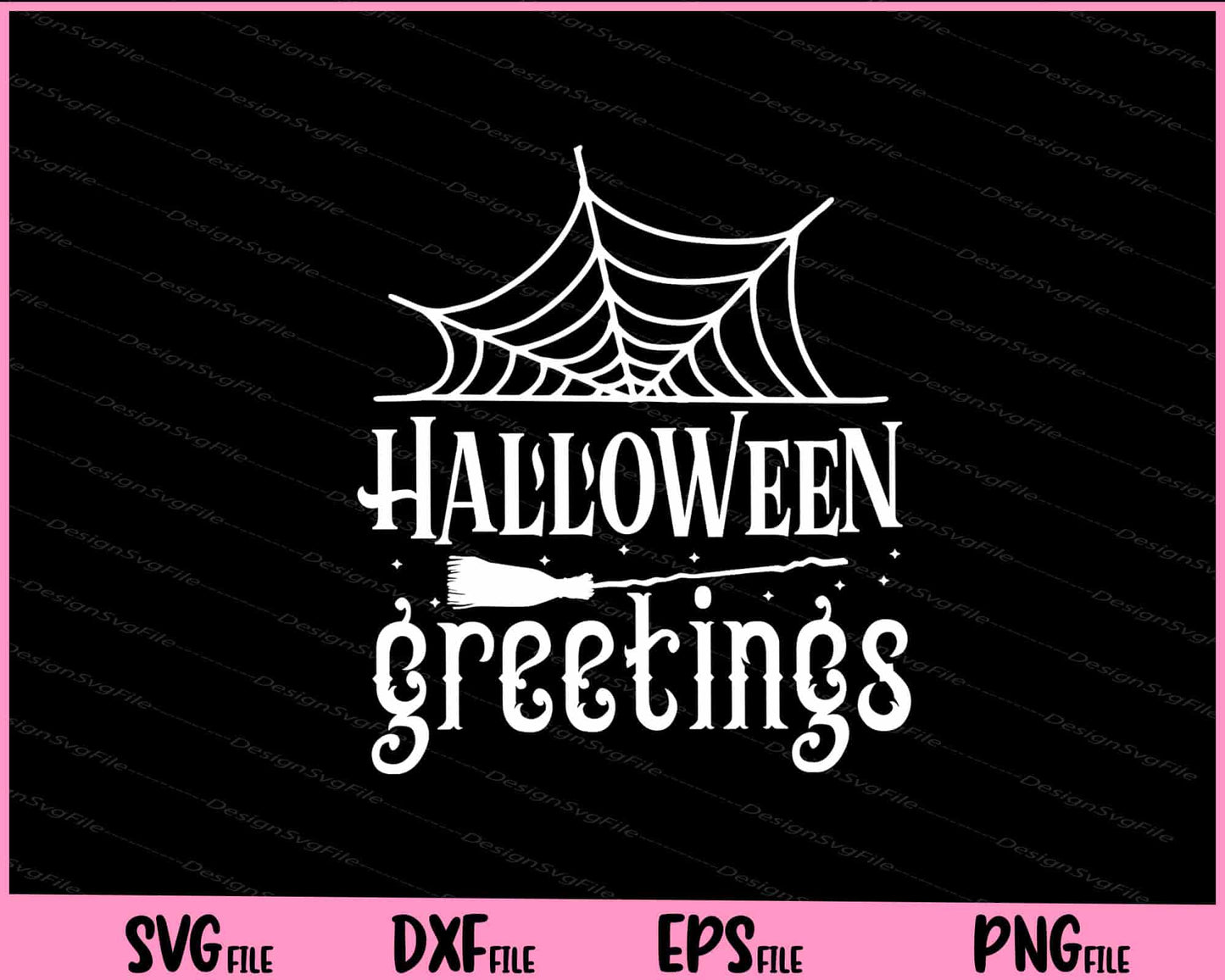 Halloween greetings Halloween Svg Cutting Printable Files  - Premium Cutting Files in SVG, PNG & EPS Formats - Premium SVG Cutting Files for Crafts