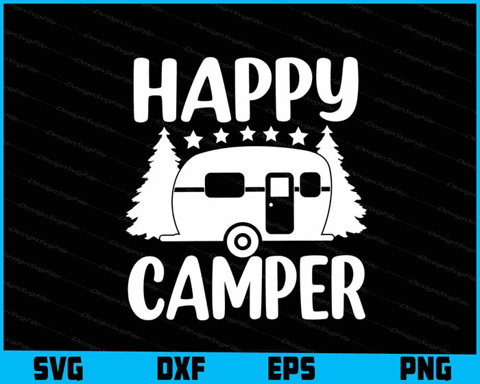 Camping Bundle SVG Happy Camper PNG