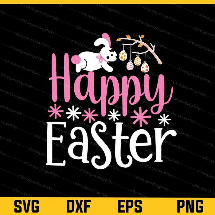 Happy Easter Svg Cutting Printable File  - Premium Cutting Files in SVG, PNG & EPS Formats - Premium SVG Cutting Files for Crafts