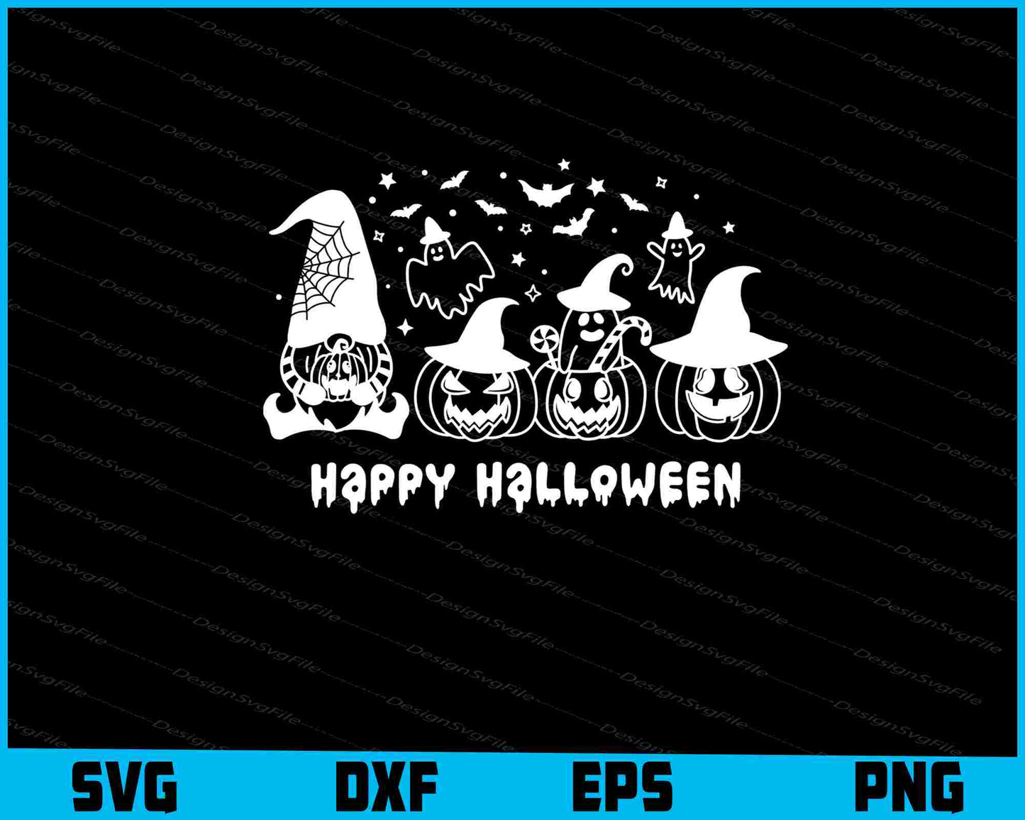 Happy Halloween Shirt Svg Cutting Printable File  - Premium Cutting Files in SVG, PNG & EPS Formats - Premium SVG Cutting Files for Crafts