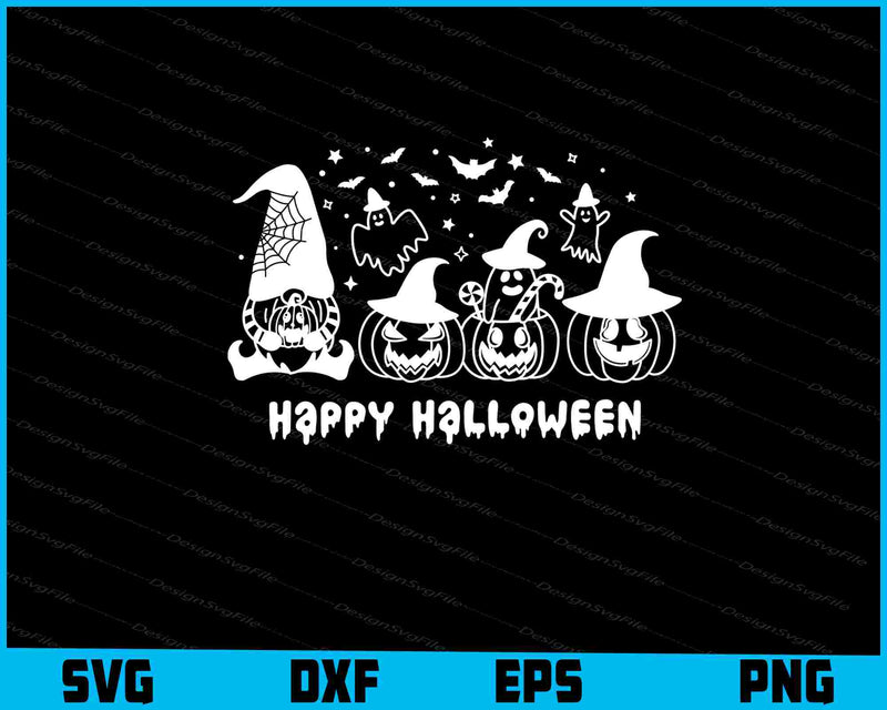 Happy Halloween Shirt Svg Cutting Printable File