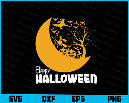 Happy Halloween Svg png Design Cricut Printable File  - Premium Cutting Files in SVG, PNG & EPS Formats - Premium SVG Cutting Files for Crafts