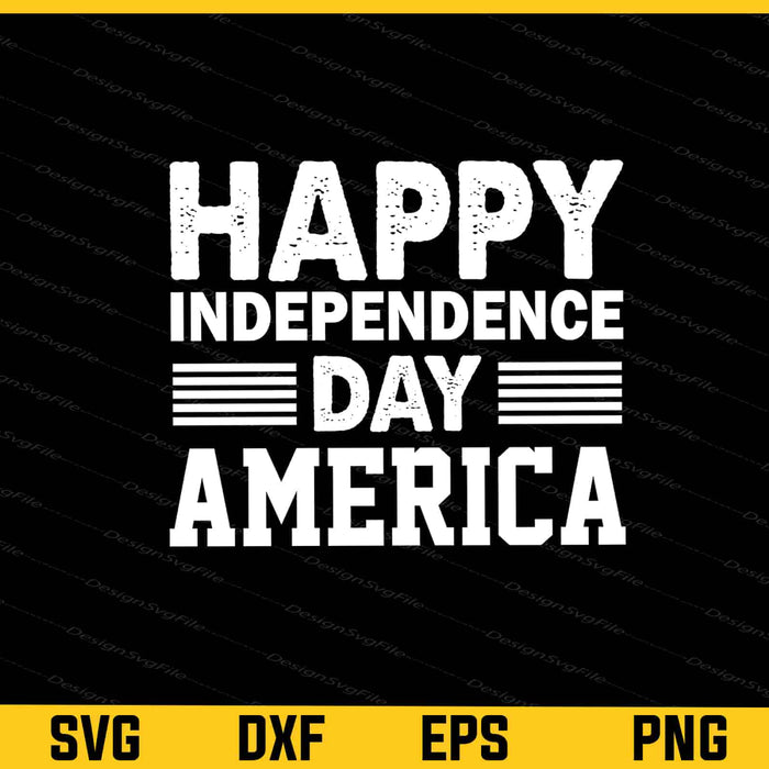Happy Independence Day United States Svg Cutting Printable File  - Premium Cutting Files in SVG, PNG & EPS Formats - Premium SVG Cutting Files for Crafts
