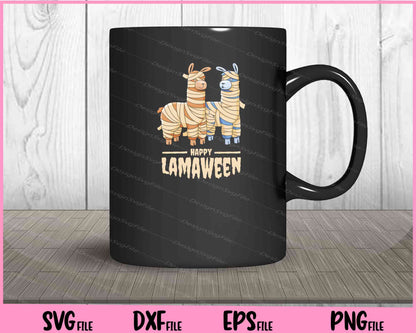 Happy Lamaween llamas Halloween funny Svg Cutting Printable Files  - Premium Cutting Files in SVG, PNG & EPS Formats - Premium SVG Cutting Files for Crafts