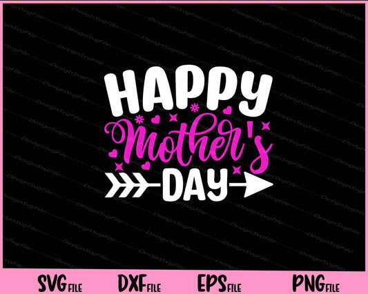 Happy Mother's Day Svg Cutting Printable Files  - Premium Cutting Files in SVG, PNG & EPS Formats - Premium SVG Cutting Files for Crafts