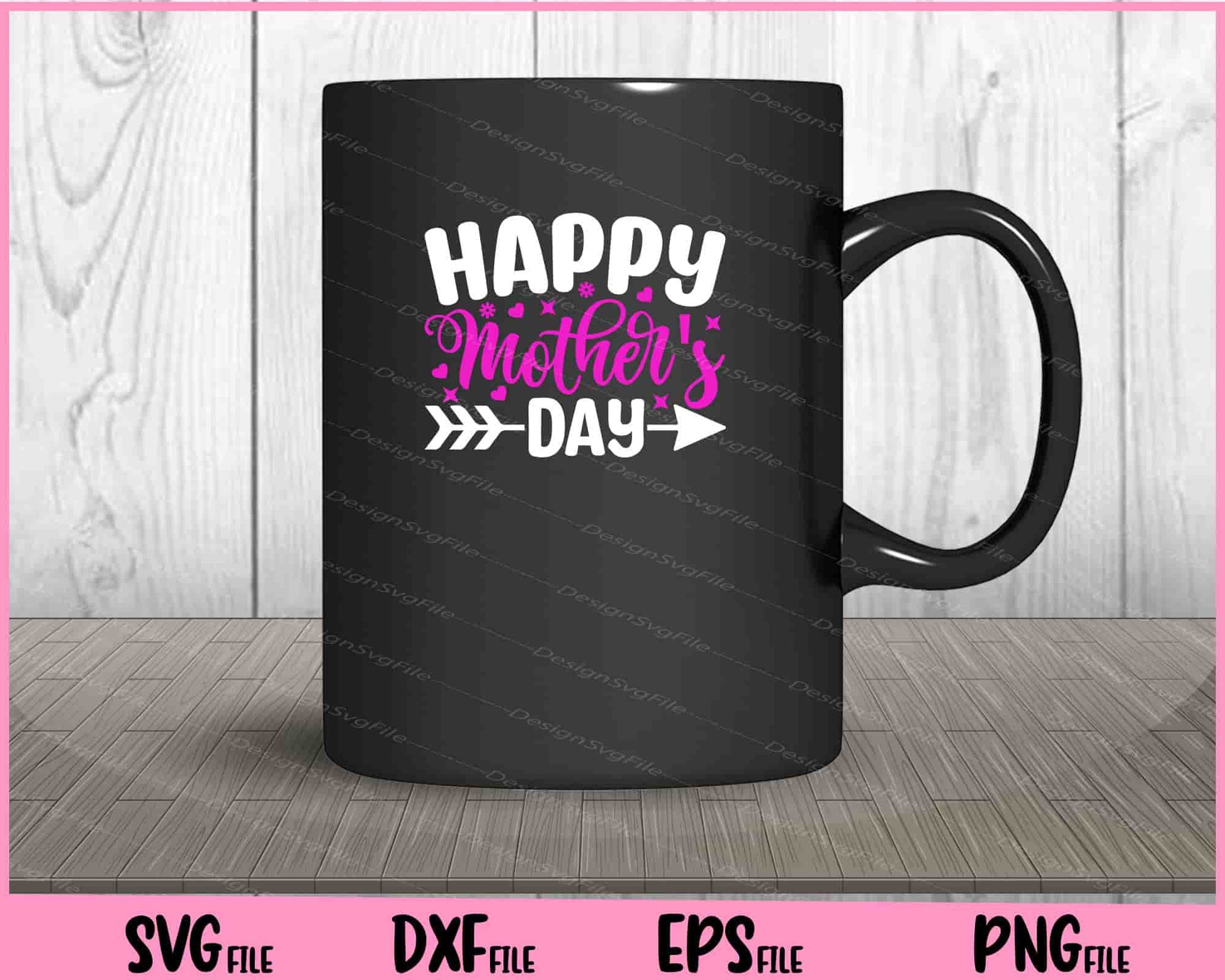 Happy Mother's Day Svg Cutting Printable Files  - Premium Cutting Files in SVG, PNG & EPS Formats - Premium SVG Cutting Files for Crafts