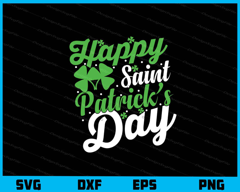 Happy Saint St-patricks Day svg