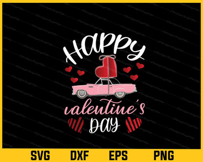 Happy Valentine Day Svg Cutting Printable File  - Premium Cutting Files in SVG, PNG & EPS Formats - Premium SVG Cutting Files for Crafts