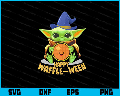 Happy Waffle-Ween Funny