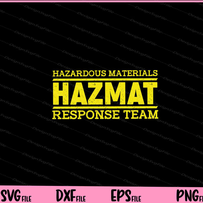 Hazmat Team Funny Halloween Svg Cutting Printable Files  - Premium Cutting Files in SVG, PNG & EPS Formats - Premium SVG Cutting Files for Crafts