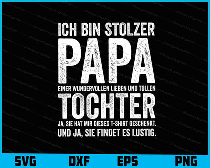 Herren Papa Vater Tochter Vatertag