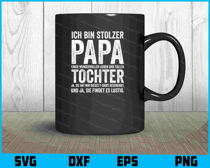 Herren Papa Vater Tochter Vatertag