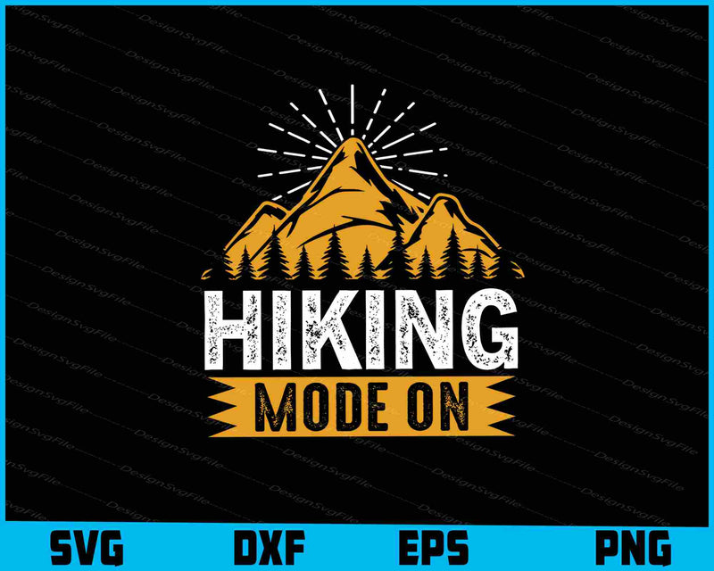 Hiking Mode On Vintage