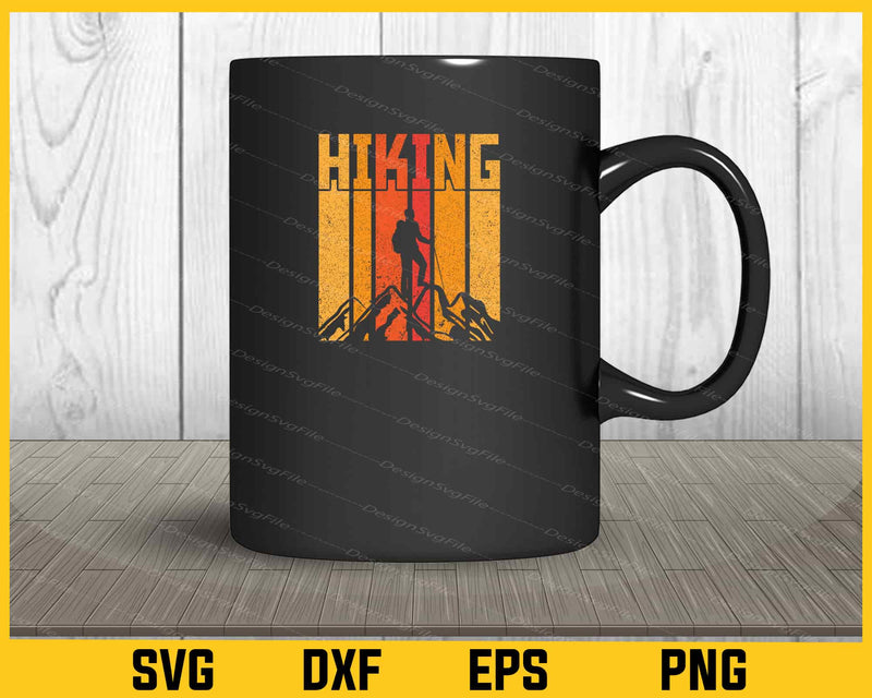 Hiking Vintage Retro mug