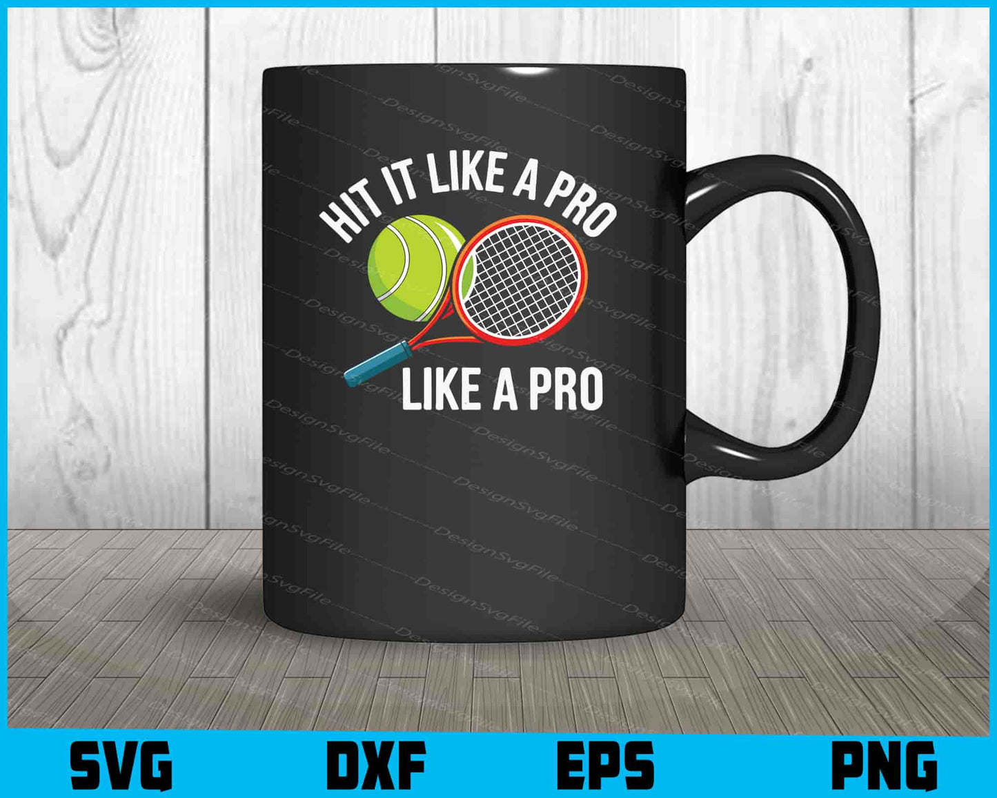 Hit It Like A Pro Like A Pro Tennis