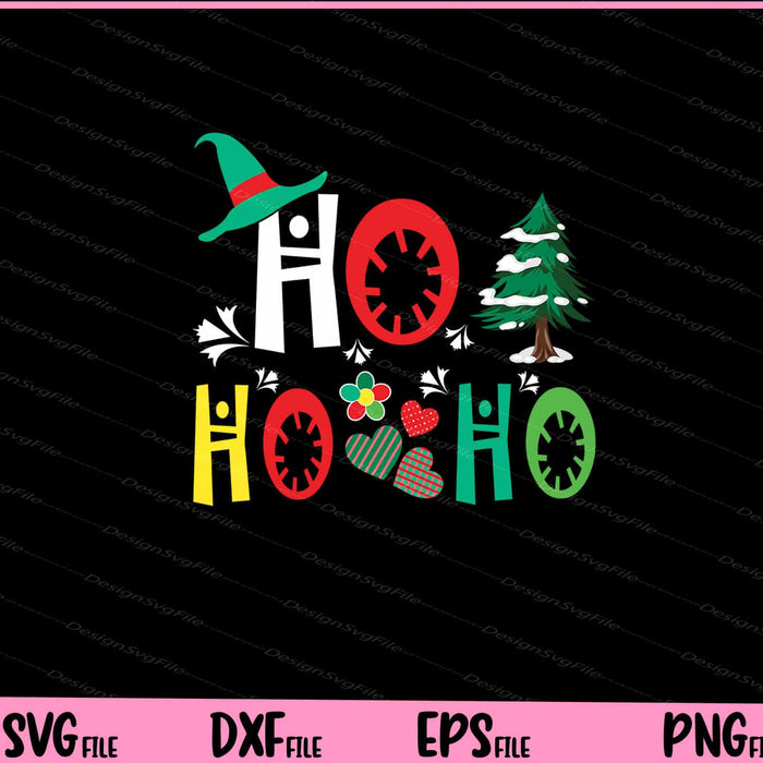 Ho-Ho-HO-Christmas Funny Vintage Svg Cutting Printable Files  - Premium Cutting Files in SVG, PNG & EPS Formats - Premium SVG Cutting Files for Crafts