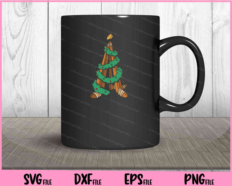 Hockey Christmas Tree mug