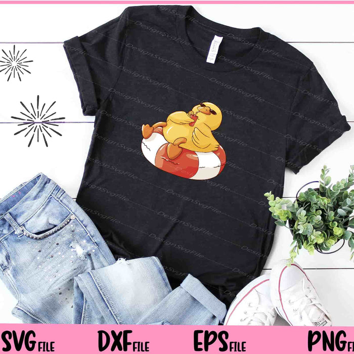 Holiday Rubber Duck Svg Cutting Printable Files  - Premium Cutting Files in SVG, PNG & EPS Formats - Premium SVG Cutting Files for Crafts