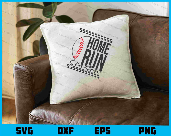 Home Run Season SVG, Baseball PNG