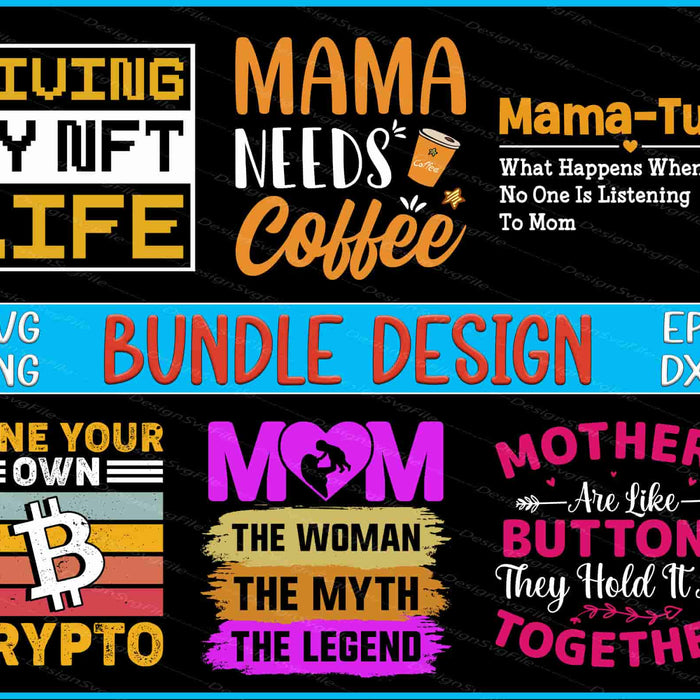 Collection of humorous and themed text designs with various fonts and colors on a black background.