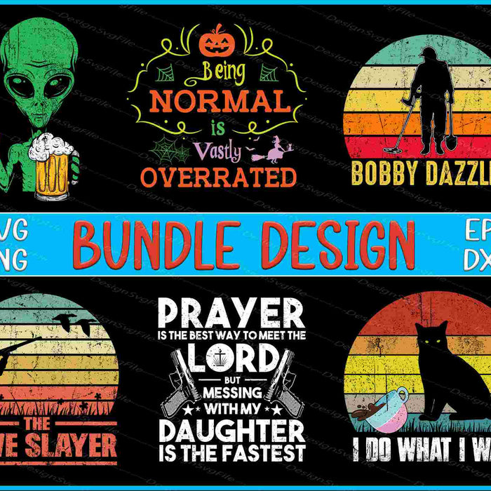 Hunting Bundle SVG, Alien Beer PNG