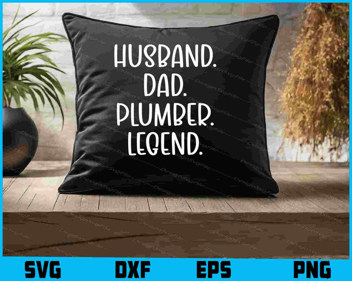 Collection of plumber-themed designs with text and graphics on a black background.