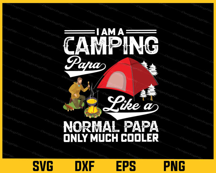 Camping Bundle SVG Papa PNG