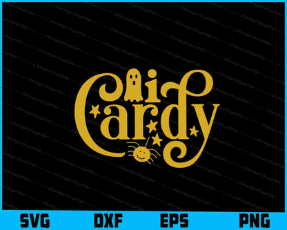 I Cardy Halloween Svg png Design Printable File  - Premium Cutting Files in SVG, PNG & EPS Formats - Premium SVG Cutting Files for Crafts