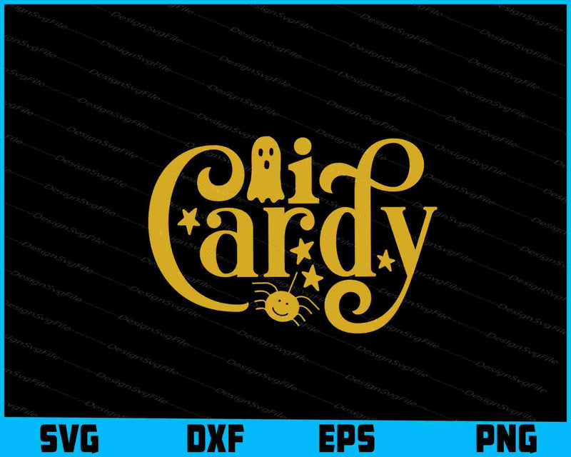 I Cardy Halloween Svg png Design Printable File  - Premium Cutting Files in SVG, PNG & EPS Formats - Premium SVG Cutting Files for Crafts