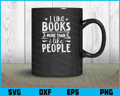 I Like Books More Than I Like People