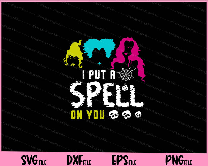 Collection of Halloween-themed graphics with text and graphics on a black background
