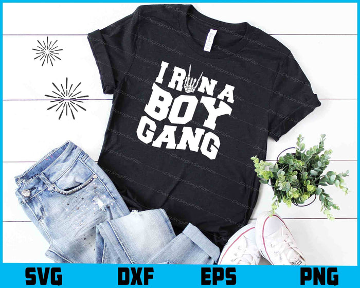 I Run A Boy Gang SVG