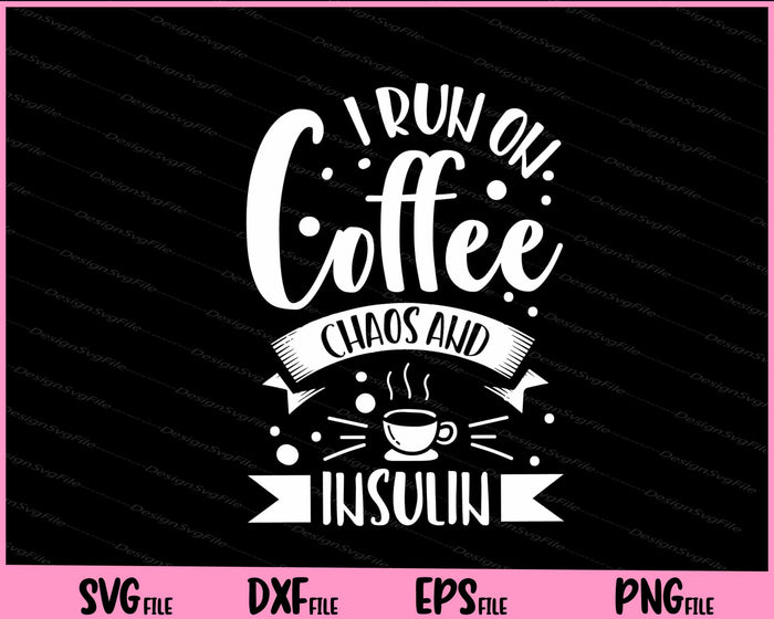 I Run On Coffee and Sarcasm Svg Cutting Printable Files  - Premium Cutting Files in SVG, PNG & EPS Formats - Premium SVG Cutting Files for Crafts
