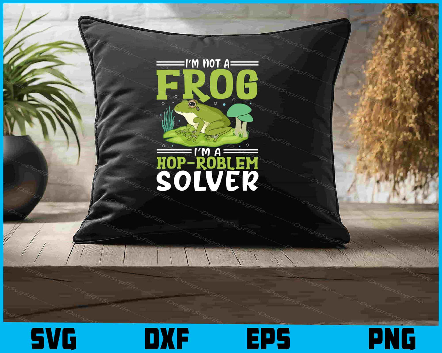 I’m Not A Frog I’m A Hop-Roblem Solver SVG