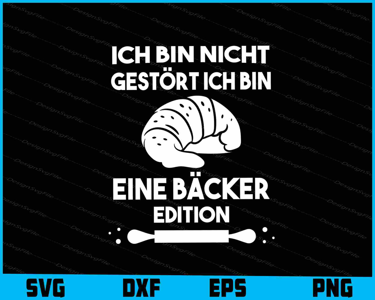 Ich Bin Nicht Gestört Ich Bin Eine Bäcker Edition