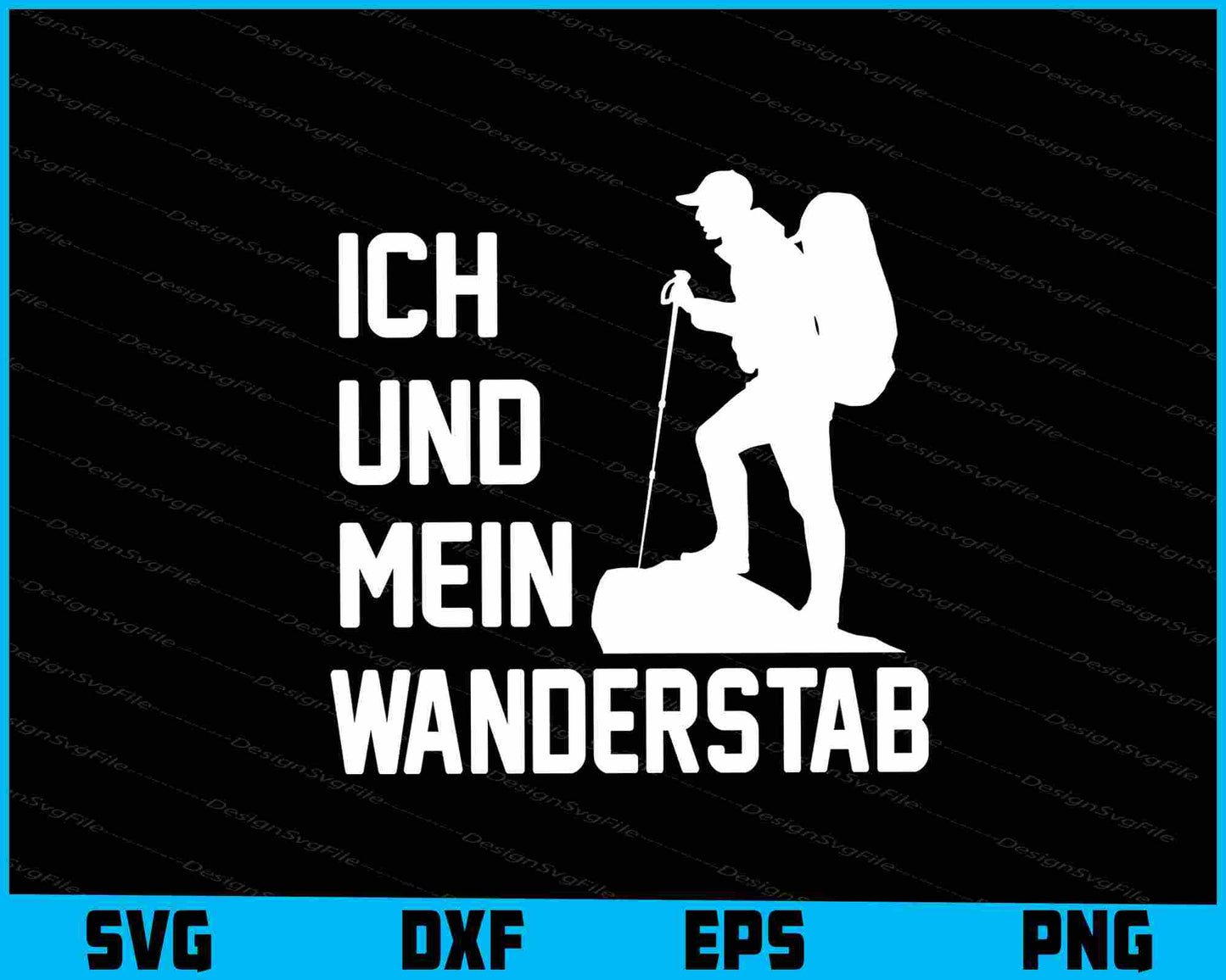 Ich Und Mein Wanderstab