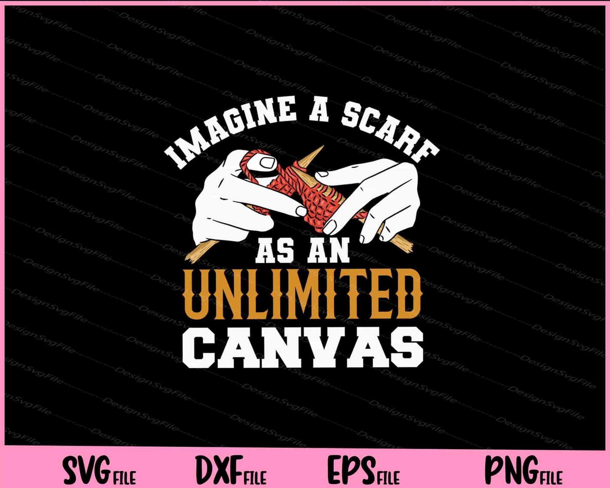 Imagine a scarf as an unlimited canvas Svg Cutting Printable Files  - Premium Cutting Files in SVG, PNG & EPS Formats - Premium SVG Cutting Files for Crafts