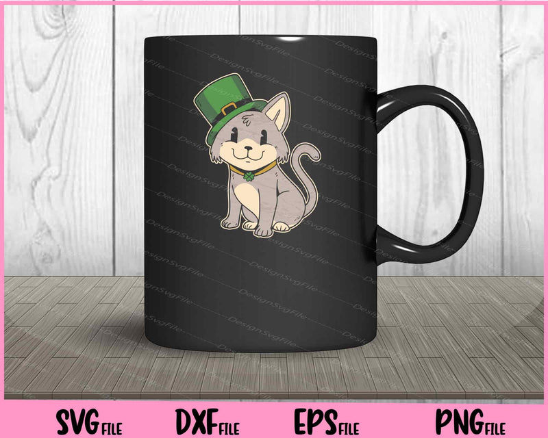 Irish Cat Funny St Patrick's Day mug