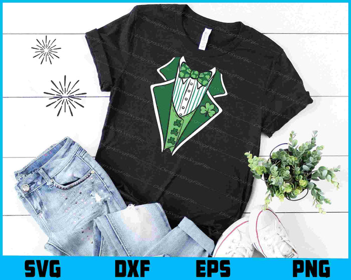 Irish Tuxedo St-patrick’s Day SVG