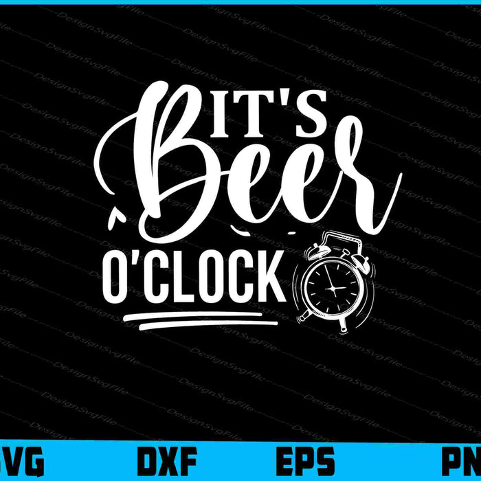It's Beer O'clock