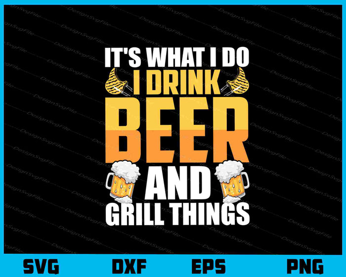Smoke Bundle SVG Beer & Grill PNG