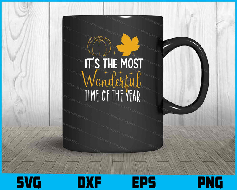 It's The Most Wonderful Time Of The Year Svg Cutting Printable File