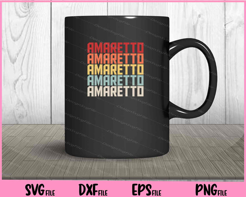 Italian Liqueur Amaretto vintage mug