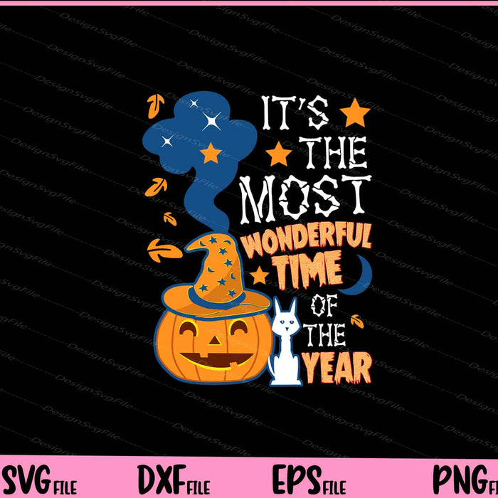 Its The Most Wonderful Time Of The Year Svg Cutting Printable Files  - Premium Cutting Files in SVG, PNG & EPS Formats - Premium SVG Cutting Files for Crafts