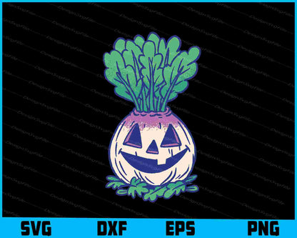 Jack O Lantern Turnip Halloween