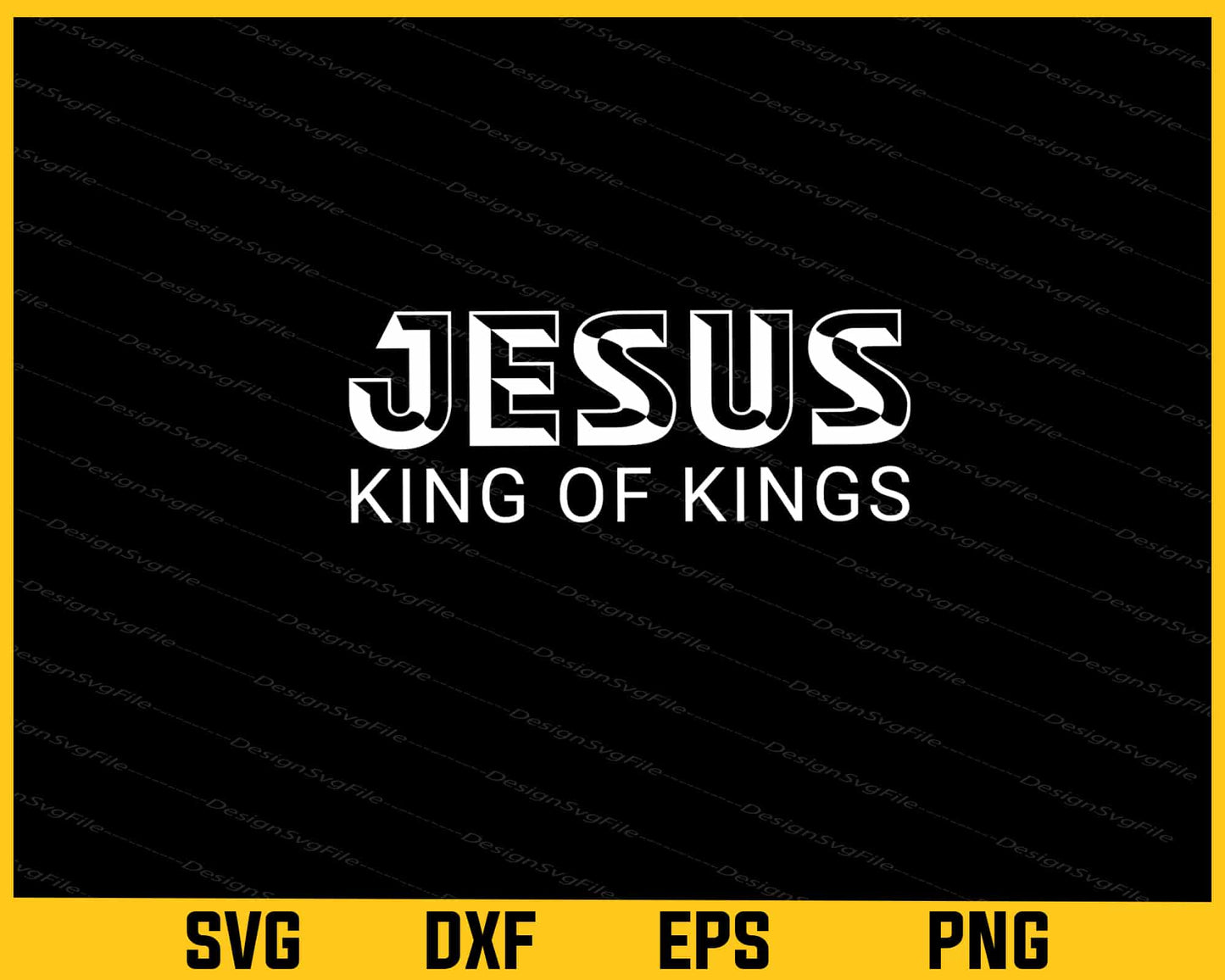 Jesus King Of Kings Svg Cutting Printable File  - Premium Cutting Files in SVG, PNG & EPS Formats - Premium SVG Cutting Files for Crafts