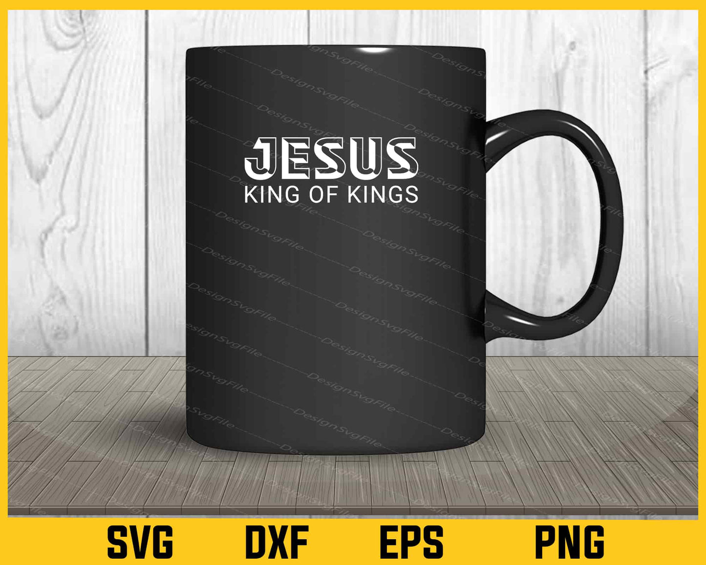 Jesus King Of Kings Svg Cutting Printable File  - Premium Cutting Files in SVG, PNG & EPS Formats - Premium SVG Cutting Files for Crafts